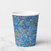 ラヴァンドールバラ紙カップ 紙コップ (裏面)