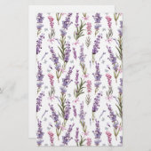 ラヴァンドール石鹸ラップ紙シート (正面/裏面)