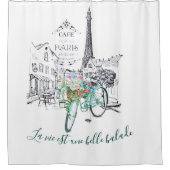 ラヴィエストウンベルバラード シャワーカーテン (正面)