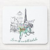 ラヴィエストウンベルバラード マウスパッド (正面)