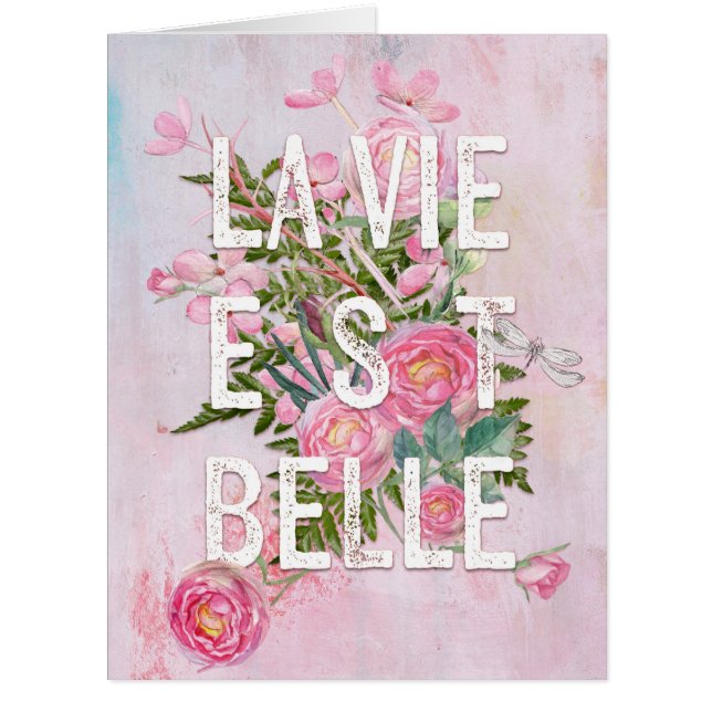 ラヴィエストベルフラワーフローラライフビューティフル (正面)