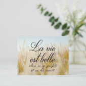 ラヴィエストベル ポストカード (スタンド正面)