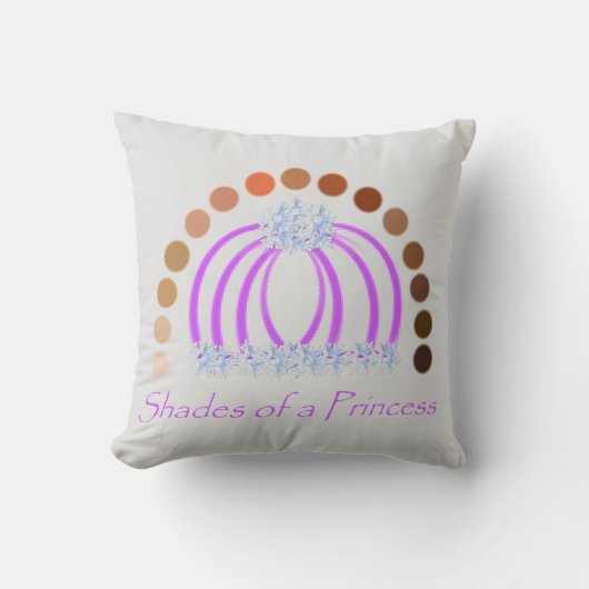 ラヴィシュオンヘアメイクアッププリンセスレインボー クッション (正面)