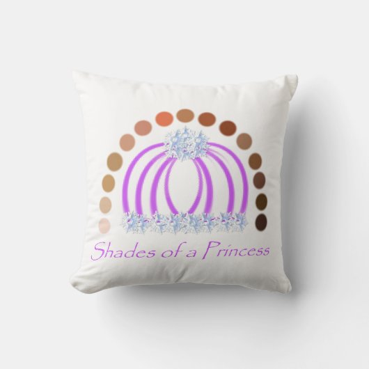 ラヴィシュオンヘアメイクアッププリンセスレインボー クッション (正面)