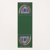 ラヴィシュオンヘアメイクアッププリンセスレインボー ヨガマット (正面)