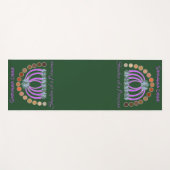 ラヴィシュオンヘアメイクアッププリンセスレインボー ヨガマット (正面(横))