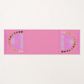 ラヴィシュオンヘアメイクアッププリンセスレインボー ヨガマット (正面(横))