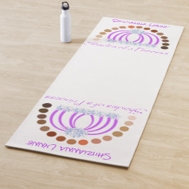 ラヴィシュオンヘアメイクアッププリンセスレインボー ヨガマット