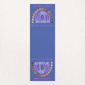 ラヴィシュオンヘアメイクアッププリンセスレインボー ヨガマット (正面)