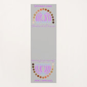 ラヴィシュオンヘアメイクアッププリンセスレインボー ヨガマット (正面)