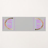 ラヴィシュオンヘアメイクアッププリンセスレインボー ヨガマット (正面(横))