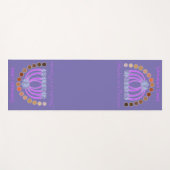 ラヴィシュオンヘアメイクアッププリンセスレインボー ヨガマット (正面(横))