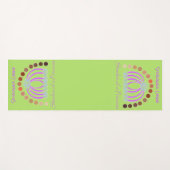 ラヴィシュオンヘアメイクアッププリンセスレインボー ヨガマット (正面(横))