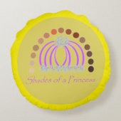 ラヴィシュオンヘアメイクアッププリンセスレインボー ラウンドクッション (裏面)