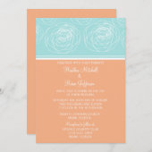 ラヴィシングバラズエレガントウェディング招待状 招待状 (正面/裏面)