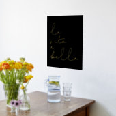 ラヴィタエベラ 箔ポスター (レイダウン (キッチン))