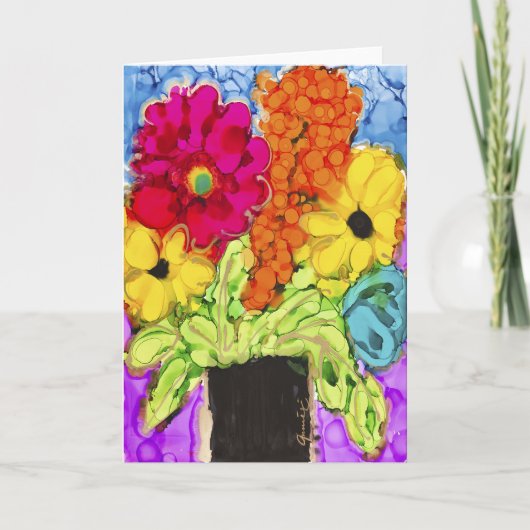 ラヴィチ空白のュード「ビ前向きブス」 カード (正面)