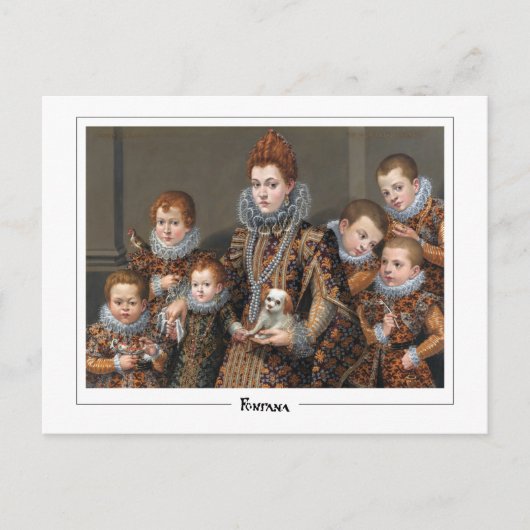 ラヴィニアフォンタナ#6 -ファインアートはがき ポストカード (正面)