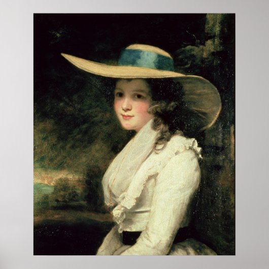 ラヴィニア・ビンガム第2期伯爵婦人スペンサー1785-6 ポスター (正面)