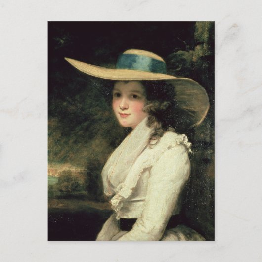 ラヴィニア・ビンガム第2期伯爵婦人スペンサー1785-6 ポストカード (正面)