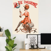 ラヴィパリジェンヌエンホメージアラフェレンス ポスター (ホームオフィス)