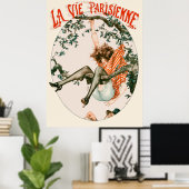 ラヴィパリジェンヌオーパラディスノルマン ポスター (ホームオフィス)