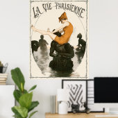 ラヴィパリジェンヌパリポートドゥメールコンコルド ポスター (ホームオフィス)