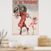 ラヴィパリジェンヌラムールムーイ ポスター (キッチン)