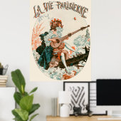 ラヴィパリジェンヌ – オバードオプランタン ポスター (ホームオフィス)