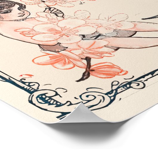 ラヴィパリジェンヌ – フルーアドペチャー ポスター (角)