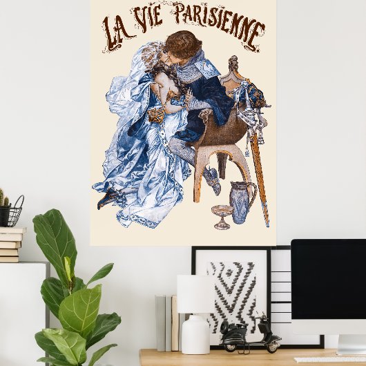 ラヴィパリジェンヌ – 国連の許可を得たクラス ポスター (ホームオフィス)