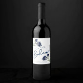 ラヴィボエーム | The Bohemian Life Blue Wildflower ワインラベル