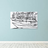 ラヴィラインリバー |ブリタニー・ラ・ロッシュ・ベルナール キャンバスプリント (インサイチュ (ウッドフロア))