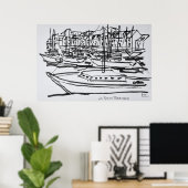 ラヴィラインリバー |ブリタニー・ラ・ロッシュ・ベルナール ポスター (ホームオフィス)