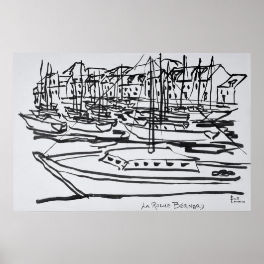 ラヴィラインリバー |ブリタニー・ラ・ロッシュ・ベルナール ポスター (正面)