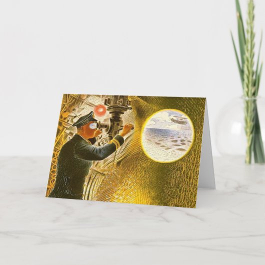 ラヴィリオス - 潜水艦の艦長 サンキューカード (正面)