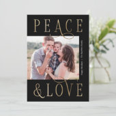 ラヴィングピースエディタブルカラーホリデーフォトカード シーズンカード (スタンド正面)