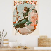 ラヴィーパリジェンヌ – ディットでレメデシン… ポスター (キッチン)