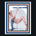 ラヴィーパーシエンヌパーティーガールポスター16 x 20 ポスター<br><div class="desc">ラ素晴らし・ヴィー・パリジェンヌのもう一つのアールデコカバー。16 x 20 – 他のラヴィーParisienneポスターのための私のコレクションを参照。</div>