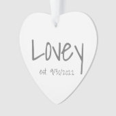 ラヴィー設立日アクリルオーナメント オーナメント (正面)