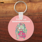 ラヴェロchapa 5cmエストイen modo mamamamorfosis キーホルダー (正面)