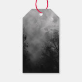 ラヴェンカスタムス幽霊のよく出るギフトラベルとハロウィーンスカイ ギフトタグ (裏面)