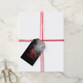 ラヴェンカスタムス幽霊のよく出るギフトラベルとハロウィーンスカイ ギフトタグ (より糸付き)