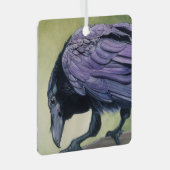 ラヴェンクロウラバーズオリジナルウォーターカラープリント メタルオーナメント (正面右)
