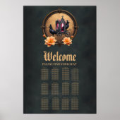 ラヴェンスとバラのゴシック様式の馬車。 ポスター (正面)