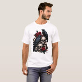 ラヴェンスとバラ:ゴシック様式の交響曲 Tシャツ (正面フル)