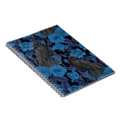 ラヴェンスとブルーのバラ ノートブック (右側)