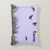 ラヴェンスの群れ アクセントクッション (正面(垂直))