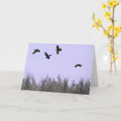 ラヴェンスの群れ カード (黄色い花)