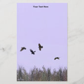 ラヴェンスの群れ 便箋 (正面)